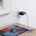 PA-D3 ładowarka sieciowa 2xUSB Power Delivery (1xUSB A+1xUSB C) 60W 5.4A