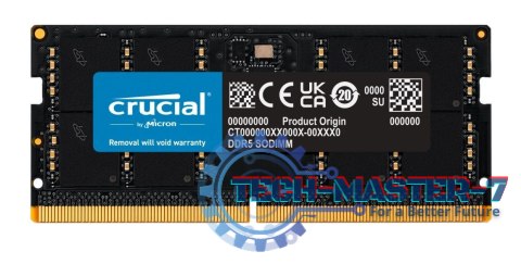 Pamięć DDR5 SODIMM 32GB/4800 CL40 (16Gbit)