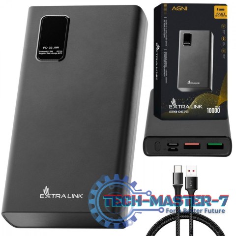 Powerbank EPB-067B USB-C EX.19485 czarny Powerbank EPB-067B USB-C EX.19485 czarny