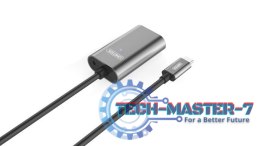Przedłużacz aktywny USB Typ-C 3.1, 5m, M/F; U305A
