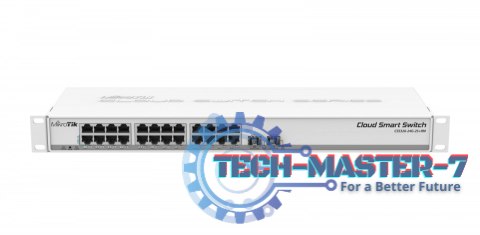 Przełącznik 24x1GbE 2xSFP+ CSS326-24G-2S+RM