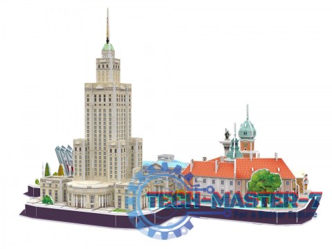 Puzzle 3D Cityline Warszawa Puzzle 3D Cityline Warszawa
