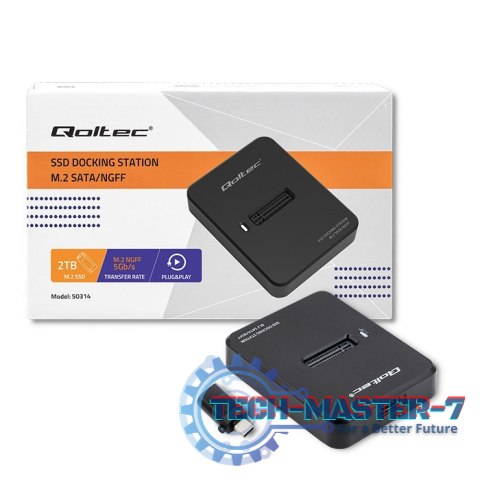 Stacja dokująca dysków SSD M.2 SATA | NGFF | USB 3.1 Stacja dokująca dysków SSD M.2 SATA | NGFF | USB 3.1