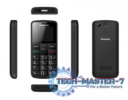 Telefon komórkowy dla seniora KX-TU110 czarny