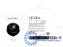 Balon Gender Reveal Chłopiec czy dziewczynka niebieskie konfetti 100cm