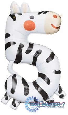 Balon foliowy urodzinowy cyfra 