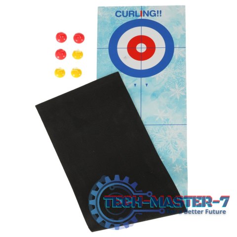 Curling gra planszowa zręcznościowa LUCRUM GAMES 4+ Curling gra planszowa zręcznościowa LUCRUM GAMES 4+
