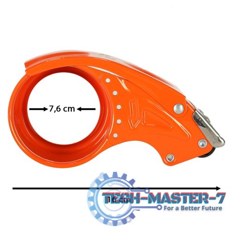 Dyspenser do taśmy klejącej zaklejarka owijarka metalowy 5cm Dyspenser do taśmy klejącej zaklejarka owijarka metalowy 5cm