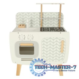 Kuchnia dla dzieci drewniana MDF LULILO RETRO akcesoria 73cm