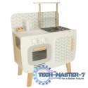 Kuchnia dla dzieci drewniana MDF LULILO RETRO akcesoria 73cm