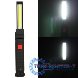 Lampa warsztatowa latarka USB 5 trybów magnes hak akumulator 1200 mAh 200 lm KAFUWELL