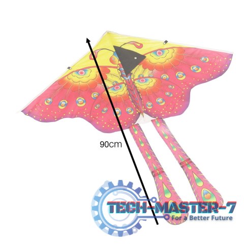 Latawiec duży 90cm motyl fioletowy Latawiec duży 90cm motyl fioletowy