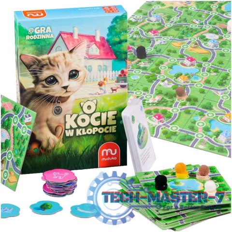 MUDUKO O kocie w kłopocie gra rodzinna 8+ MUDUKO O kocie w kłopocie gra rodzinna 8+