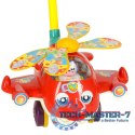 Pchacz na kiju samolot helikopter z dźwiękiem