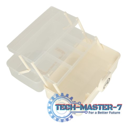 Pojemnik na leki organizer pudełko apteczka 29 x 16 x 15 cm Pojemnik na leki organizer pudełko apteczka 29 x 16 x 15 cm