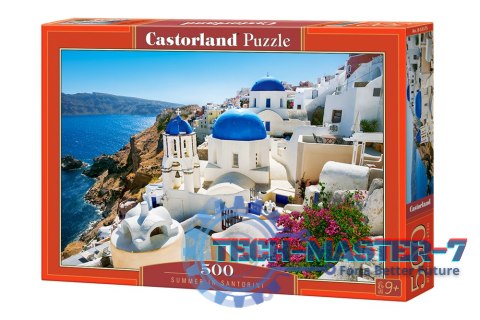 Puzzle układanka 500 elementów Lato na Santorini 9+ CASTORLAND Puzzle układanka 500 elementów Lato na Santorini 9+ CASTORLAND