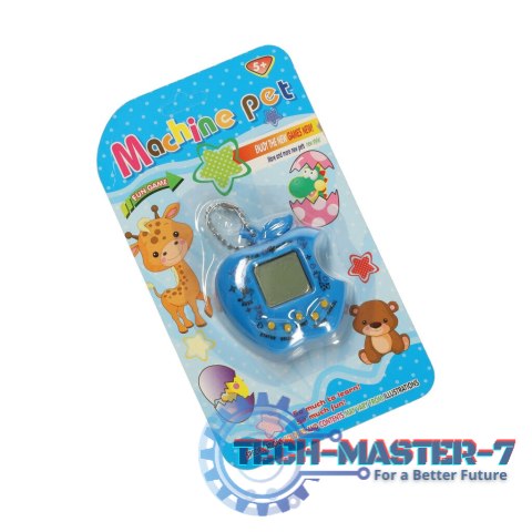 Tamagotchi gra elektroniczna dla dzieci jabłko niebieski