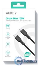 CB-KCC102 kevlarowy kabel USB C - USB C | 1.8m | 5A | 100W PD | 20V