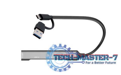 Hub USB-C/USB-A Metal 1x USB 3.0 + 3x USB 2.0 Hub USB-C/USB-A Metal 1x USB 3.0 + 3x USB 2.0