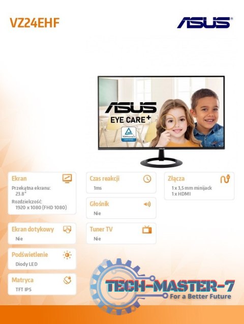 Monitor 24 cale VZ24EHF IPS FHD 100Hz HDMI Monitor 24 cale VZ24EHF IPS FHD 100Hz HDMI