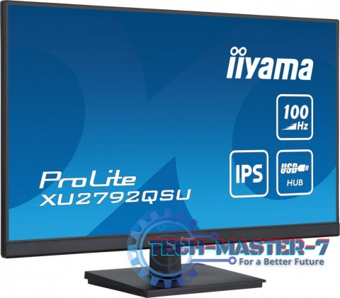 Monitor 27 cali ProLite XU2792QSU-B6 IPS,QHD,100Hz,HDMI,DP,4xUSB3.2,SLIM Monitor 27 cali ProLite XU2792QSU-B6 IPS,QHD,100Hz,HDMI,DP,4xUSB3.2,SLIM