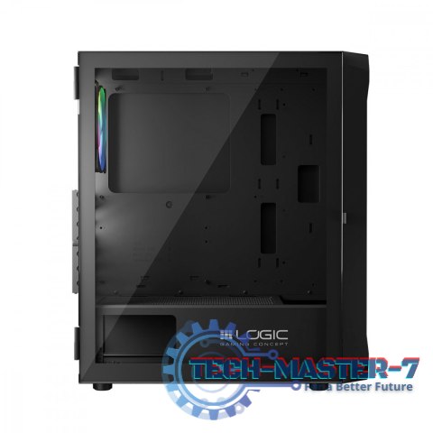 Obudowa Komputerowa Logic Portos ARGB Midi USB 3.0 Czarna Obudowa Komputerowa Logic Portos ARGB Midi USB 3.0 Czarna