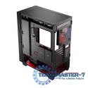 Obudowa komputerowa Siroco ARGB Flow Midi USB 3.0x2+Type-C Czarna