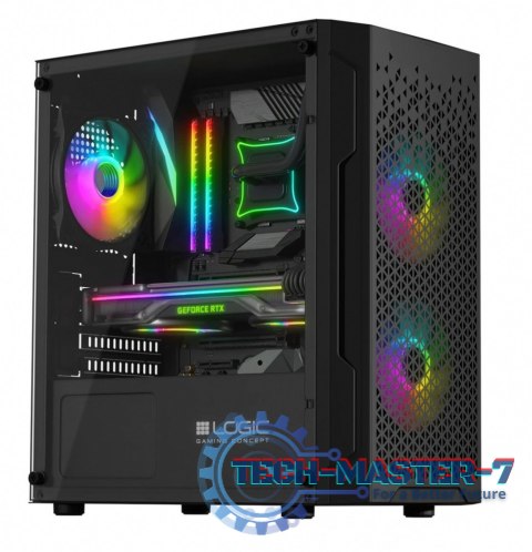 Obudowa komputerowa bez zasilacza Logic Aramis ARGB MINI USB 3.0