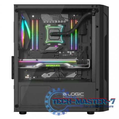 Obudowa komputerowa bez zasilacza Logic Aramis ARGB MINI USB 3.0 Obudowa komputerowa bez zasilacza Logic Aramis ARGB MINI USB 3.0