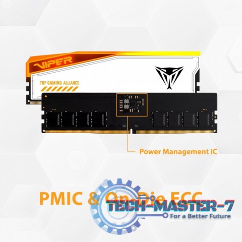 Pamięć DDR5 Viper Elite 5 RGB TUF 32GB/6600 (2x16GB) CL34 Pamięć DDR5 Viper Elite 5 RGB TUF 32GB/6600 (2x16GB) CL34