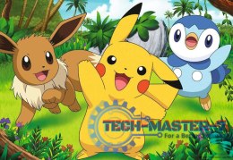 Puzzle 2x24 elementy Pokemon