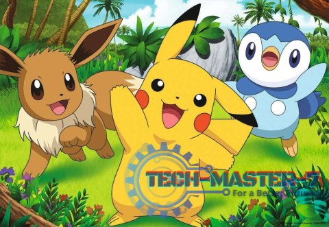 Puzzle 2x24 elementy Pokemon Puzzle 2x24 elementy Pokemon
