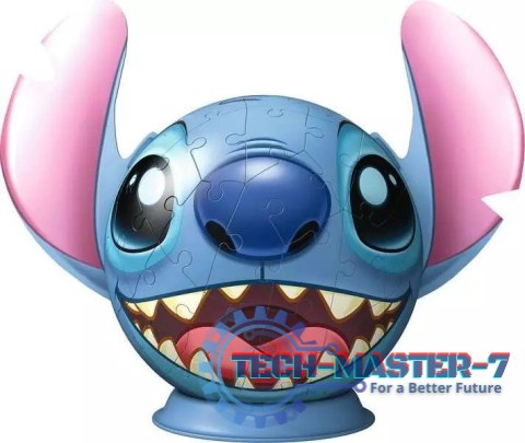 Puzzle 3D Disney Stitch Kula Puzzle 3D Disney Stitch Kula