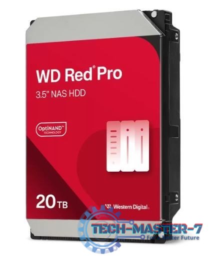 Dysk HDD Red Pro 20TB 3,5 512MB SATA III/7200rpm