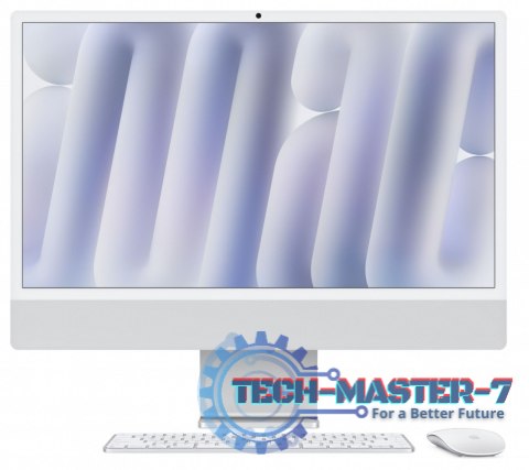 IMac 24 cale: M4 8/8, 16GB, 256GB SSD - Srebrny