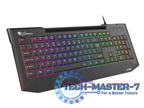 Klawiatura Genesis Lith 400 podświetlenie RGB X-Scissor