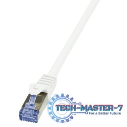 LOGILINK S/FTP Cat.6a 2 m Biały 2 Patchcord