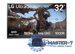 Monitor 32GS60QC-B 31.5 cala QHD 1000R Curved 180Hz
