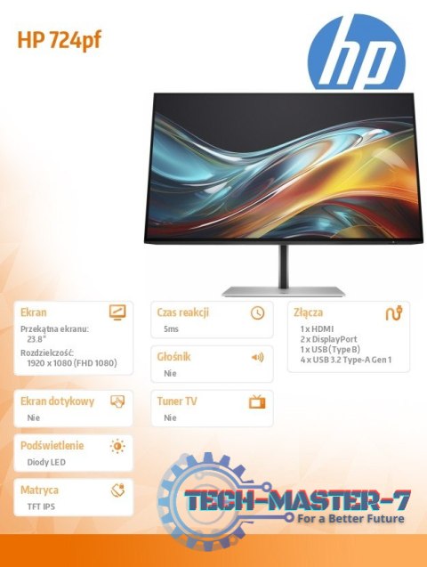Monitor S7 Pro 724pf FHD 8X530AA Monitor S7 Pro 724pf FHD 8X530AA