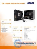 Płyta główna TUF GAMING B650M-PLUS WIFI AM5 4DDR5 HDMI mATX