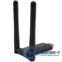 Szybki bezprzewodowy adapter USB DUAL Wi-Fi 2 x 2dBi | Standard AC | USB 3.0 | 1200Mbps