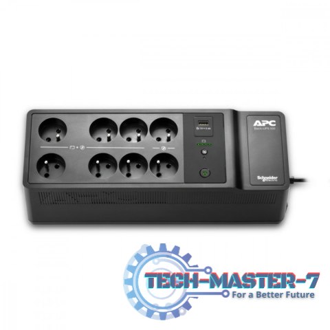 Zasilacz BE500G2-FR APC Back-UPS 500VA 8 French outlets Zasilacz BE500G2-FR APC Back-UPS 500VA 8 French outlets