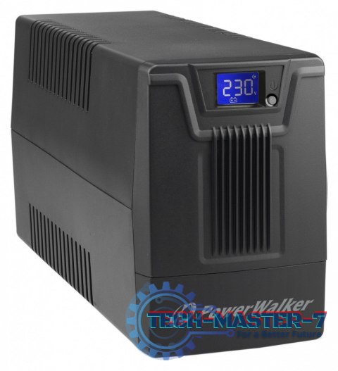 Zasilacz awaryjny UPS POWERWALKER LINE-INTERACTIVE 800VA SCL 2X PL 230V, RJ11/45 IN/OUT, USB, LCD Zasilacz awaryjny UPS POWERWALKER LINE-INTERACTIVE 800VA SCL 2X PL 230V, RJ11/45 IN/OUT, USB, LCD