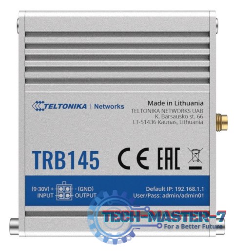 Bramka LTE TRB145 (Cat 1), 3G, 2G, USB, RS485 Bramka LTE TRB145 (Cat 1), 3G, 2G, USB, RS485
