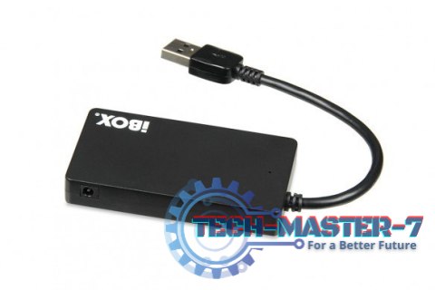 Hub USB 3.0 4-porty, slim IUH3F56 Czarny Hub USB 3.0 4-porty, slim IUH3F56 Czarny