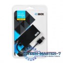 Hub USB 3.0 4-porty, slim IUH3F56 Czarny