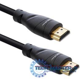 Kabel HDMI v2.1 Ultra High Speed 8K | 60Hz | 26AWG | 5m Złoty