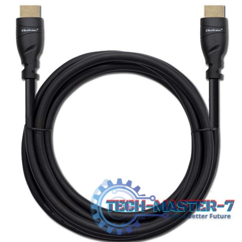 Kabel HDMI v2.1 Ultra High Speed 8K | 60Hz | 26AWG | 5m Złoty Kabel HDMI v2.1 Ultra High Speed 8K | 60Hz | 26AWG | 5m Złoty