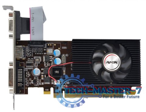 Karta graficzna - Geforce GT210 1GB DDR2 64Bit DVI HDMI VGA LP Fan V7