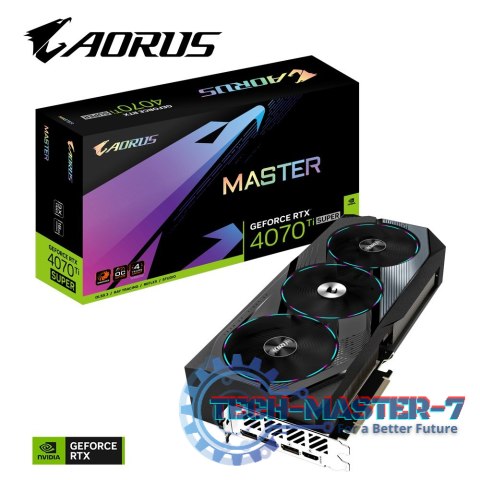 Karta graficzna RTX 4070 Ti SUPER MASTER 16G GDDR6X 256bit 3DP